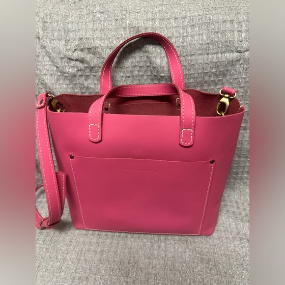 Portland Leather Handbags - Portland Leather pink medium crossbody